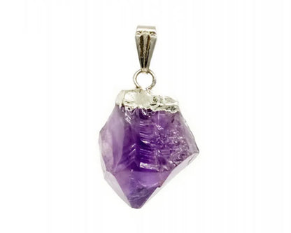 Amethyst Silver Pendant