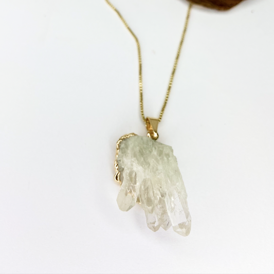 Crystal Druse Pendant