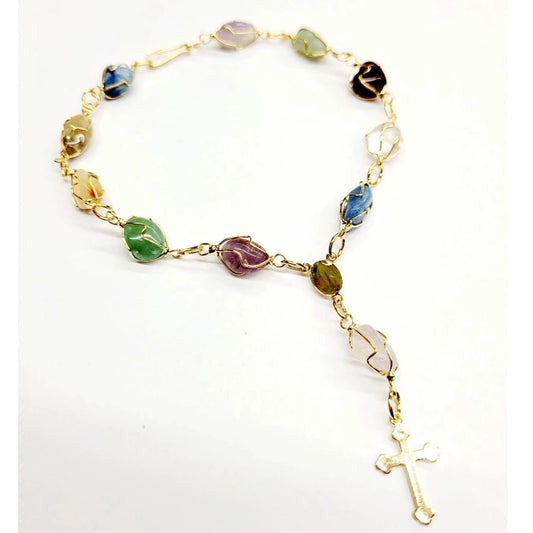 Colorful Rosary Bracelet